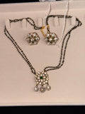 Polki blackbeads with earrings