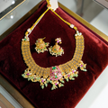 Kundan Necklace set with earrings
