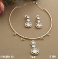 Kante Gold Pearl with White Set - PD-73