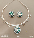 Kante Gold Pearl with White & Green Set - PD-68