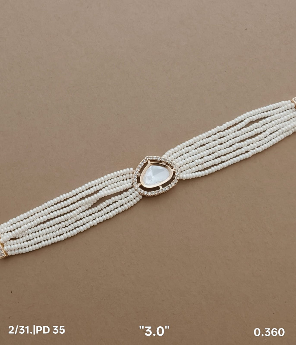 Pearl Bracelet Heart Shape - PD-35
