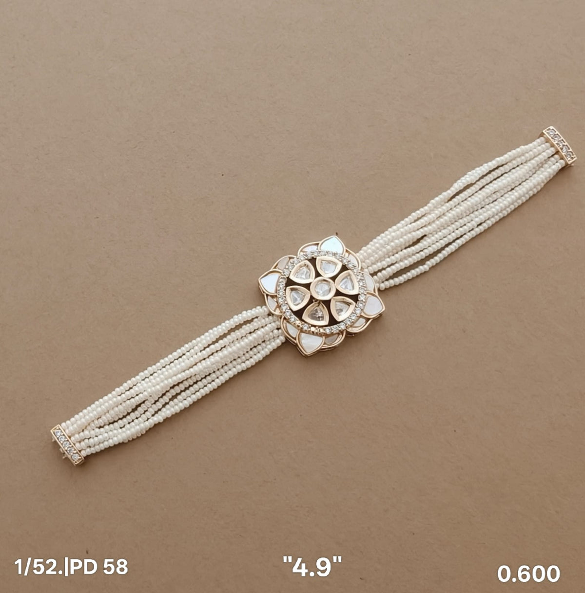 Pearl Bracelet Square shape - PD-58
