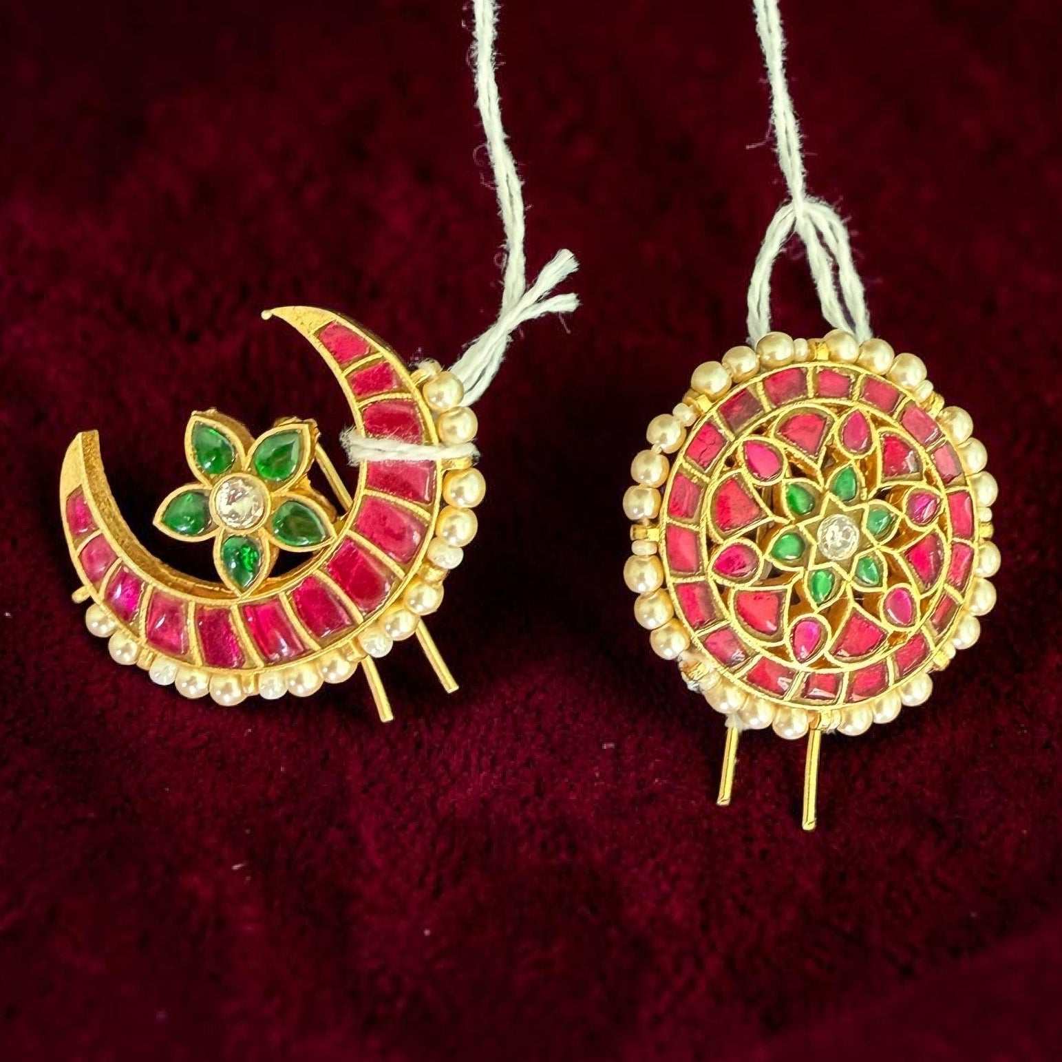 Jadau Kundan surya chandrulu